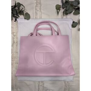 Telfar Medium Shopping Bag in Bubblegum